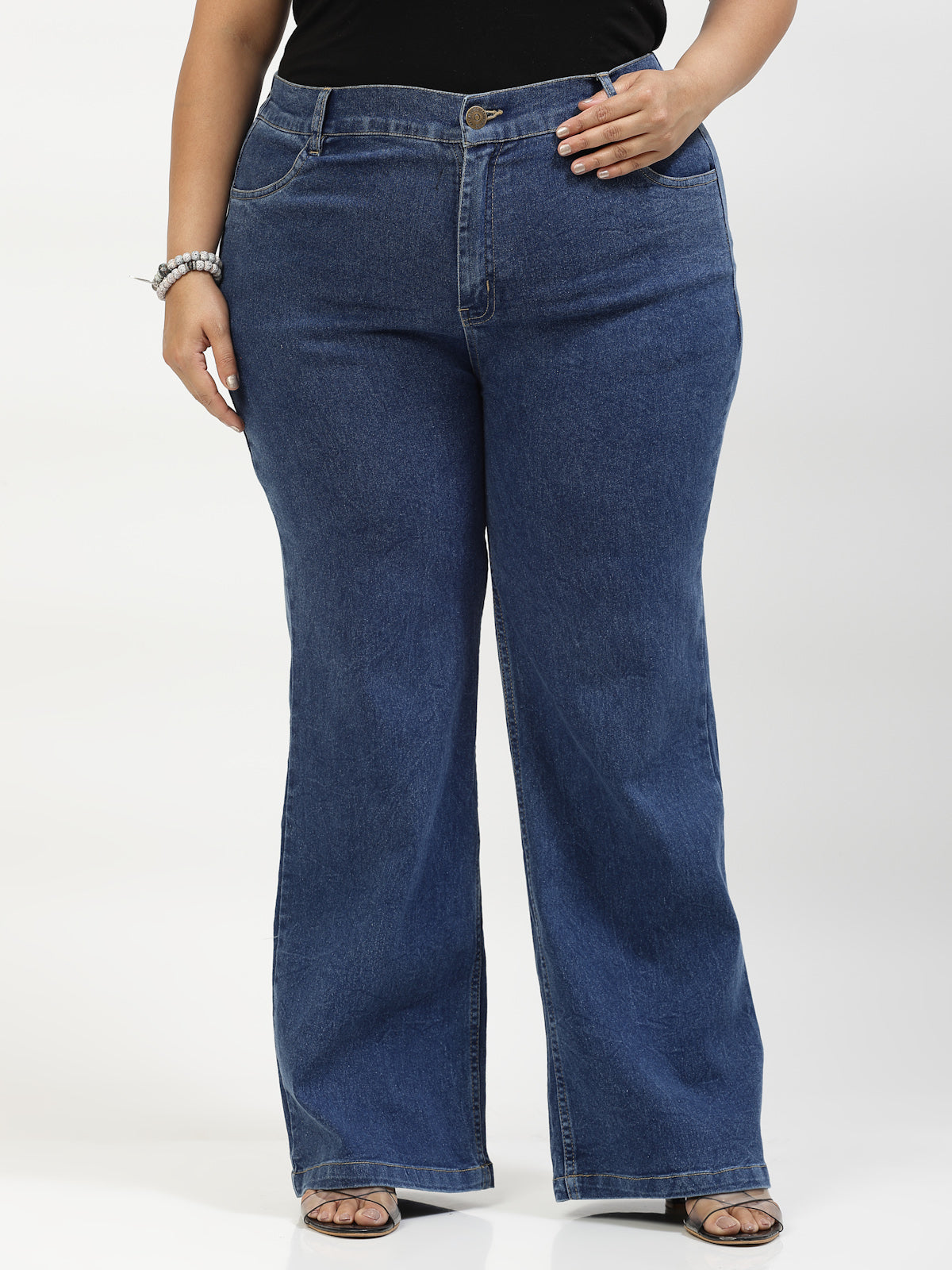Plus Size Women Stretchable Jeans