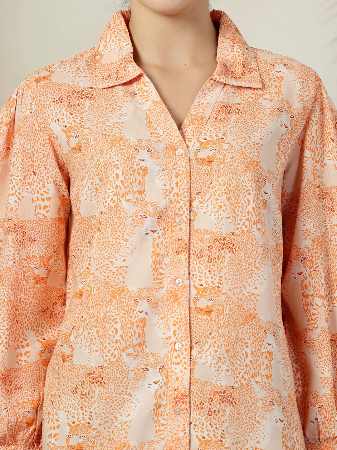 Women Standard Floral Opaque Printed Casual Shirt