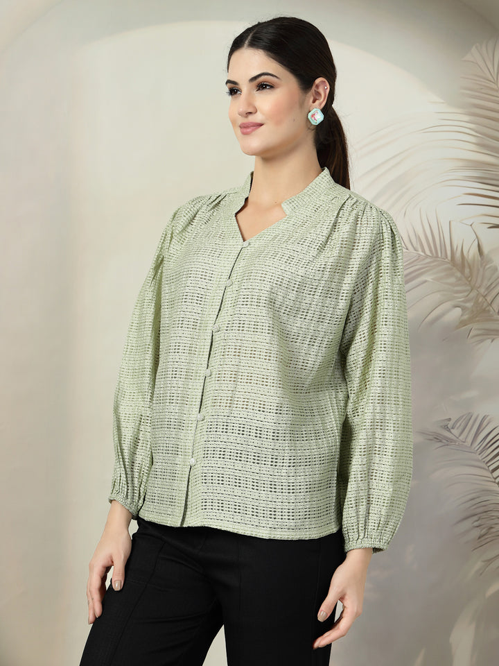 Women Standard Opaque Casual Shirt