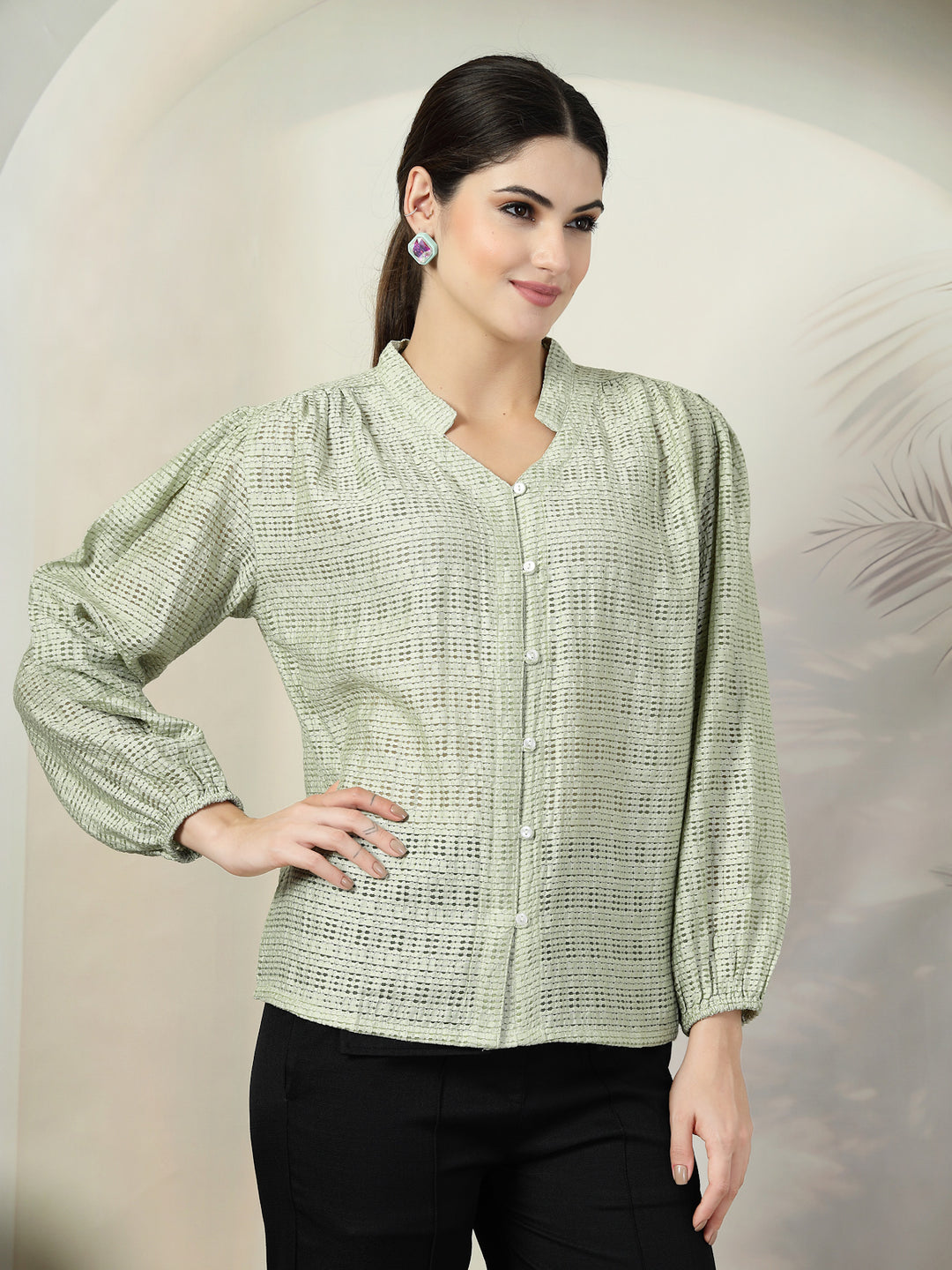 Women Standard Opaque Casual Shirt