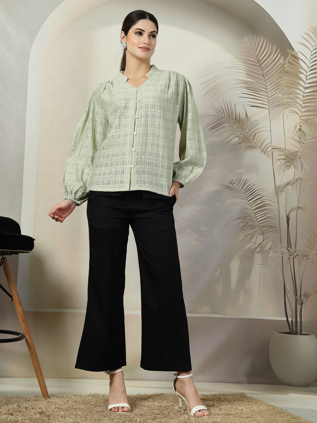 Women Standard Opaque Casual Shirt