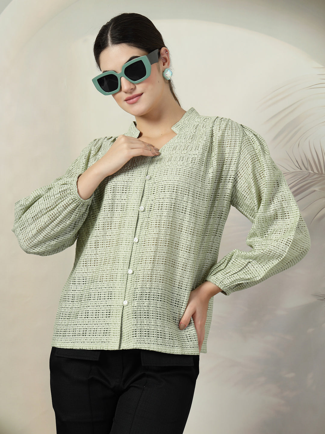 Women Standard Opaque Casual Shirt