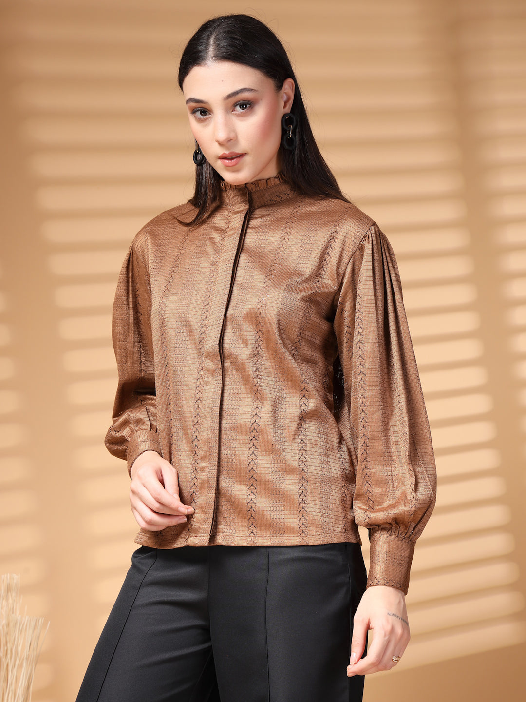 Women Standard Opaque Casual Shirt