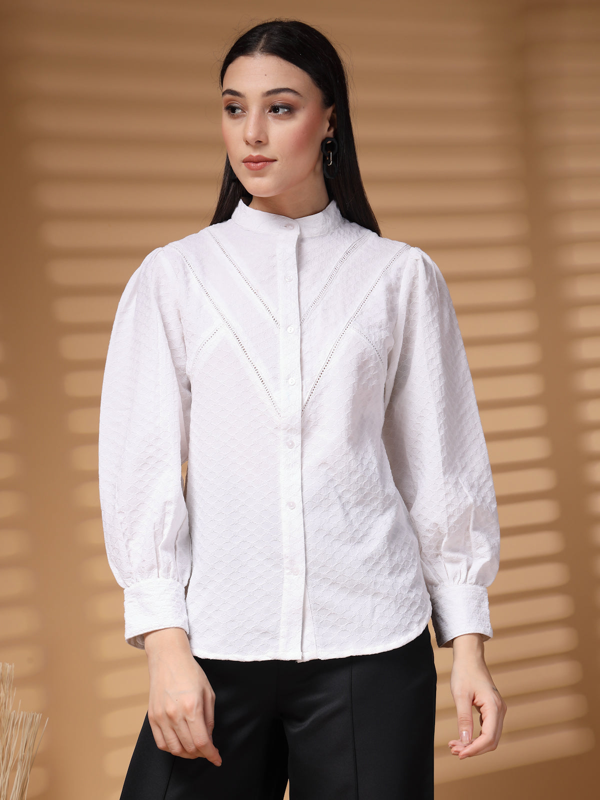 Women Standard Opaque Casual Shirt