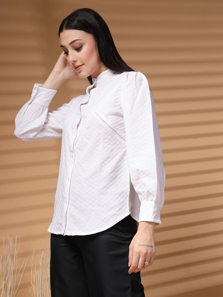 Women Standard Opaque Casual Shirt