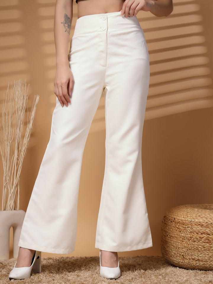 Women Loose Fit Regular Trousers