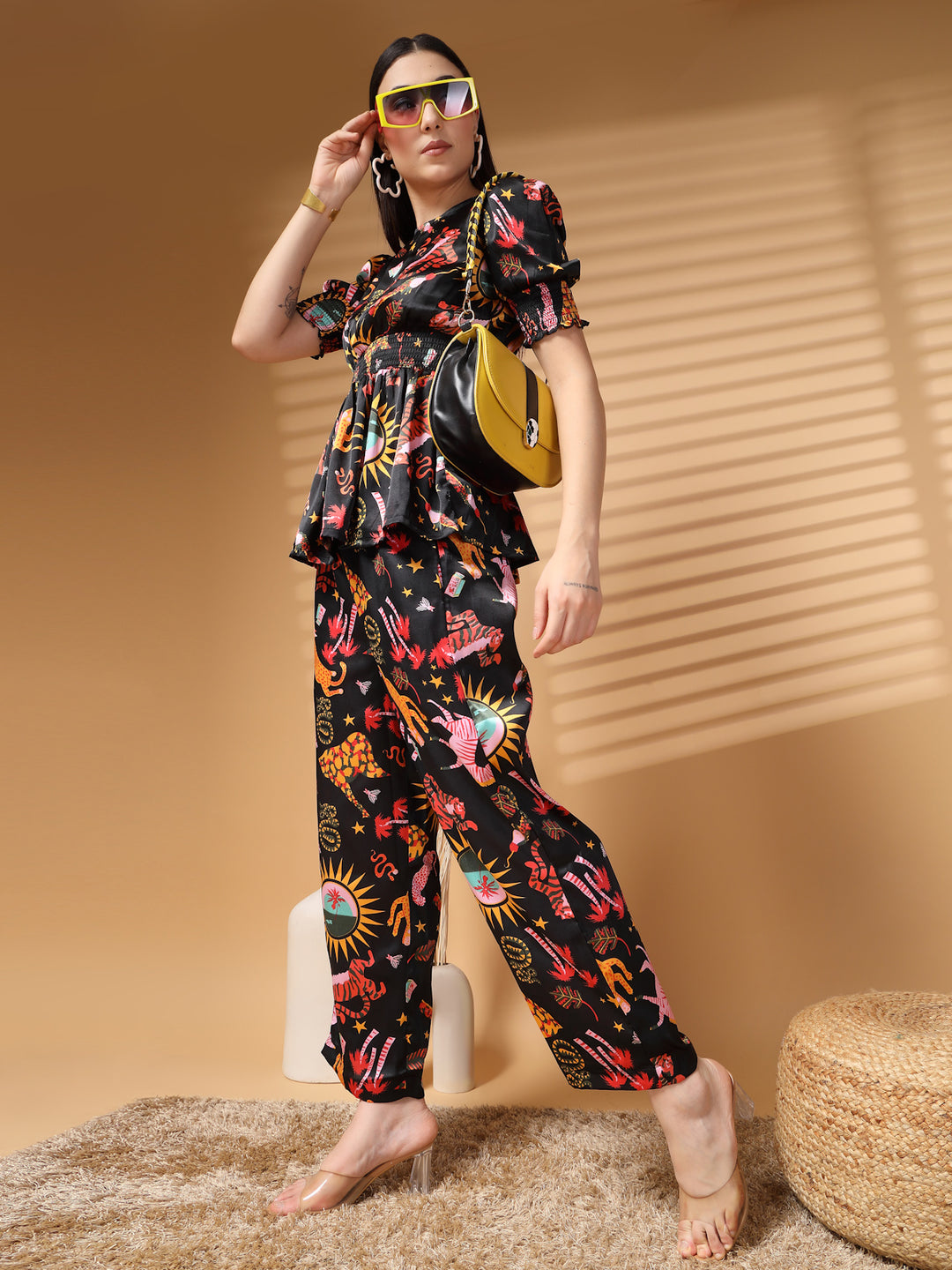 Printed Top & Trouser Co-Ords