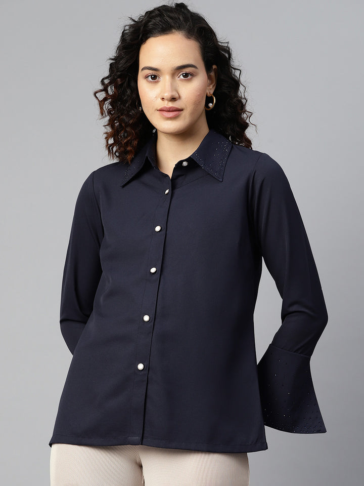 Solid Opaque Casual Shirt