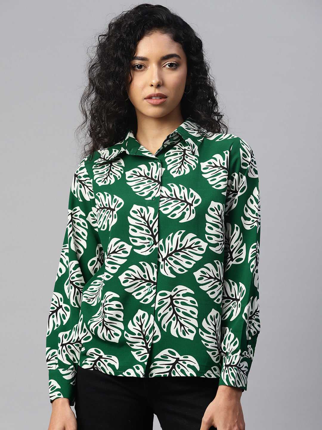 Women Floral Printed Casual Shirt