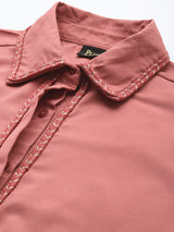 Solid Opaque Casual Shirt