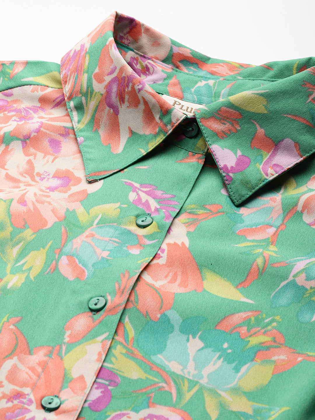 Women Floral Printed Casual Shirt