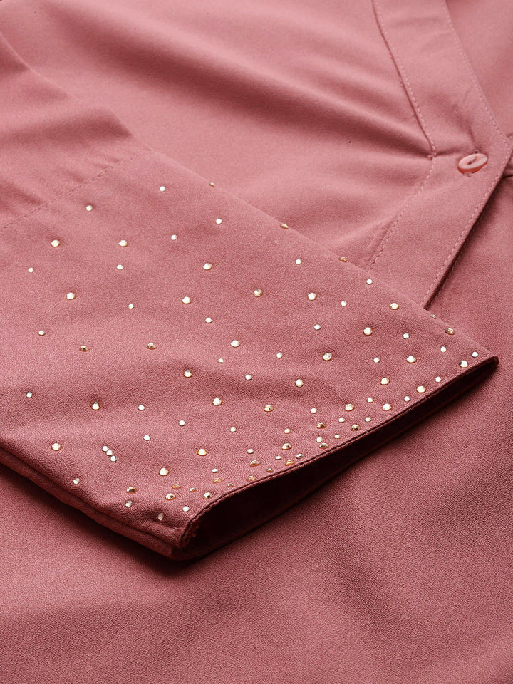 Embellished Casual Shirt