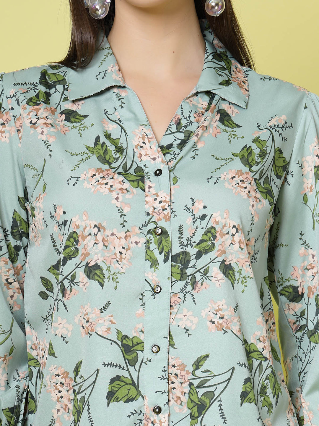 Floral Printed Casual Shirt