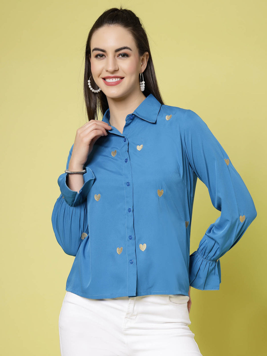 Conversational Printed Regular Fit Casual Shirt