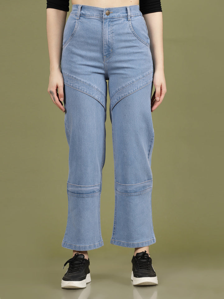 Women Low Distress Stretchable Jeans