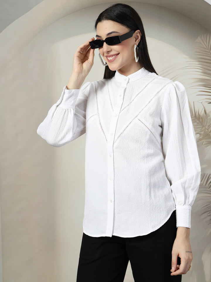 Women Standard Opaque Casual Shirt