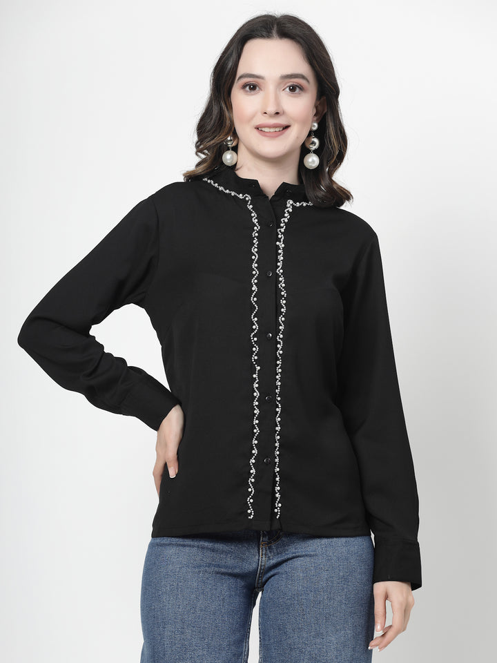 Women Opaque Casual Shirt