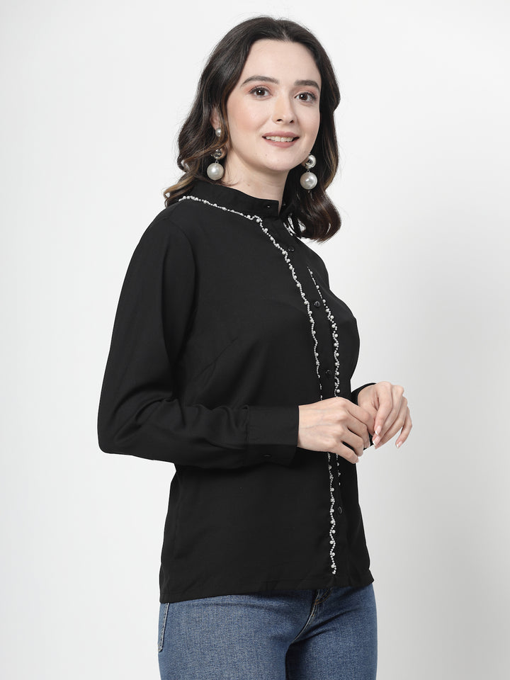 Women Opaque Casual Shirt