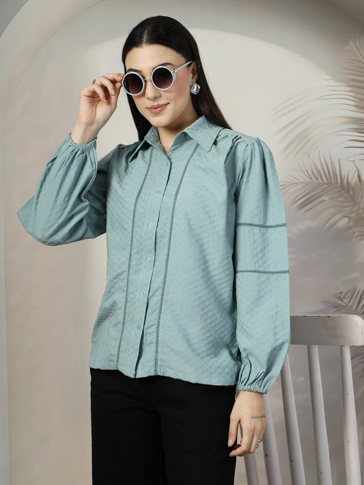 Women Standard Opaque Casual Shirt