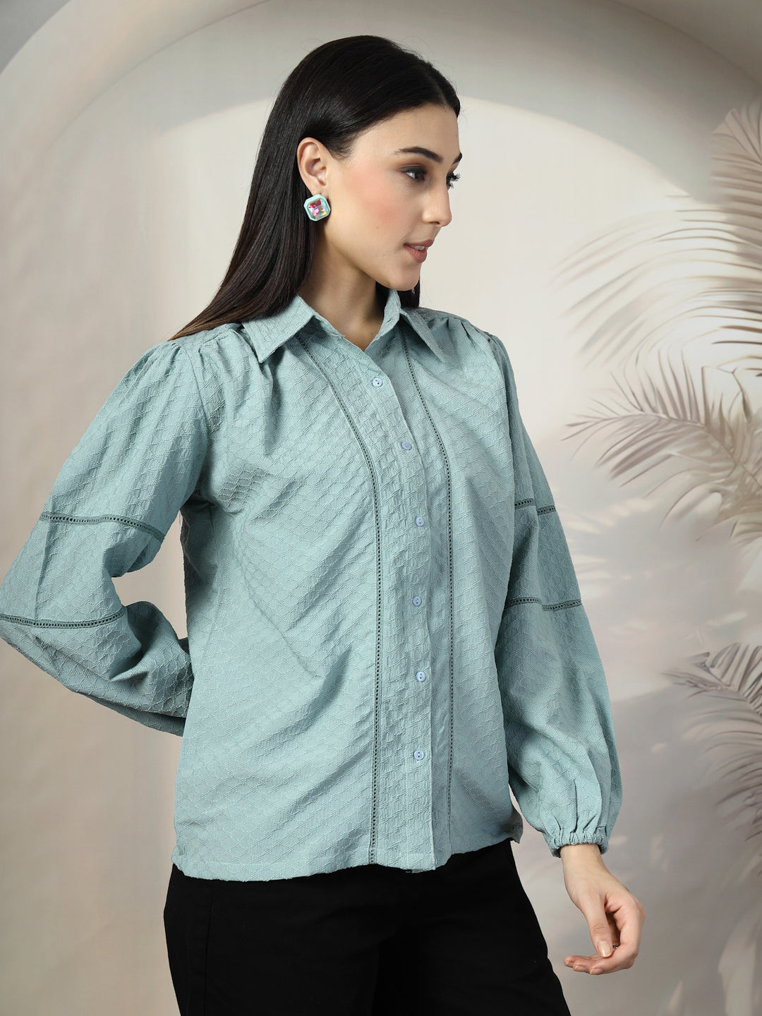 Women Standard Opaque Casual Shirt