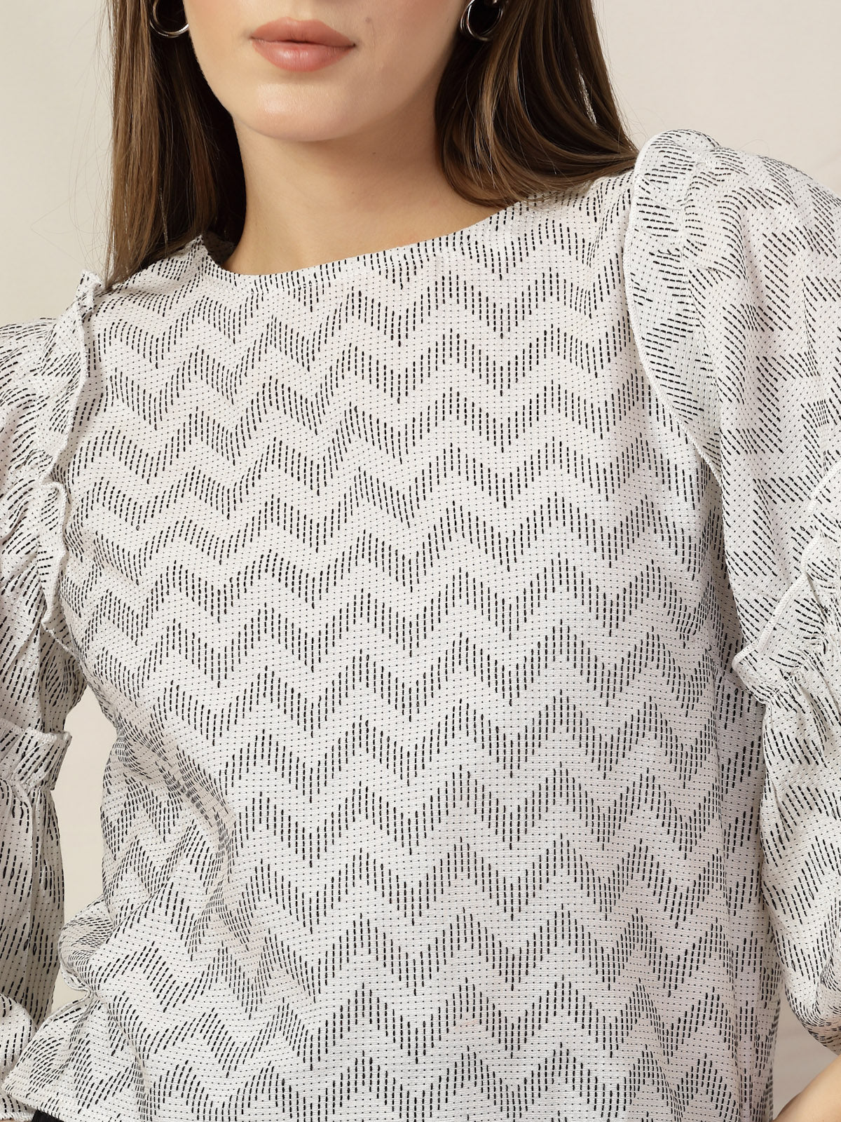 Bell Sleeve Cotton Top