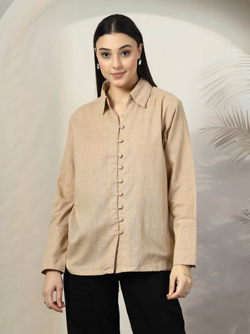 Women Standard Opaque Casual Shirt