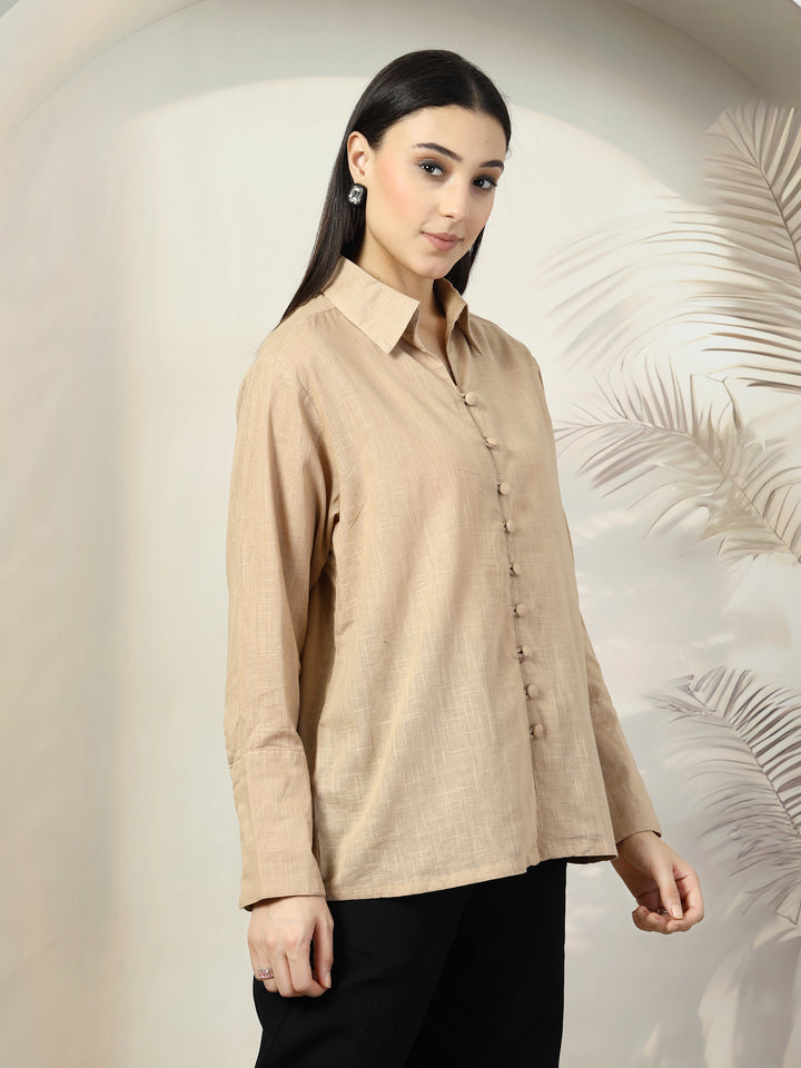 Women Standard Opaque Casual Shirt