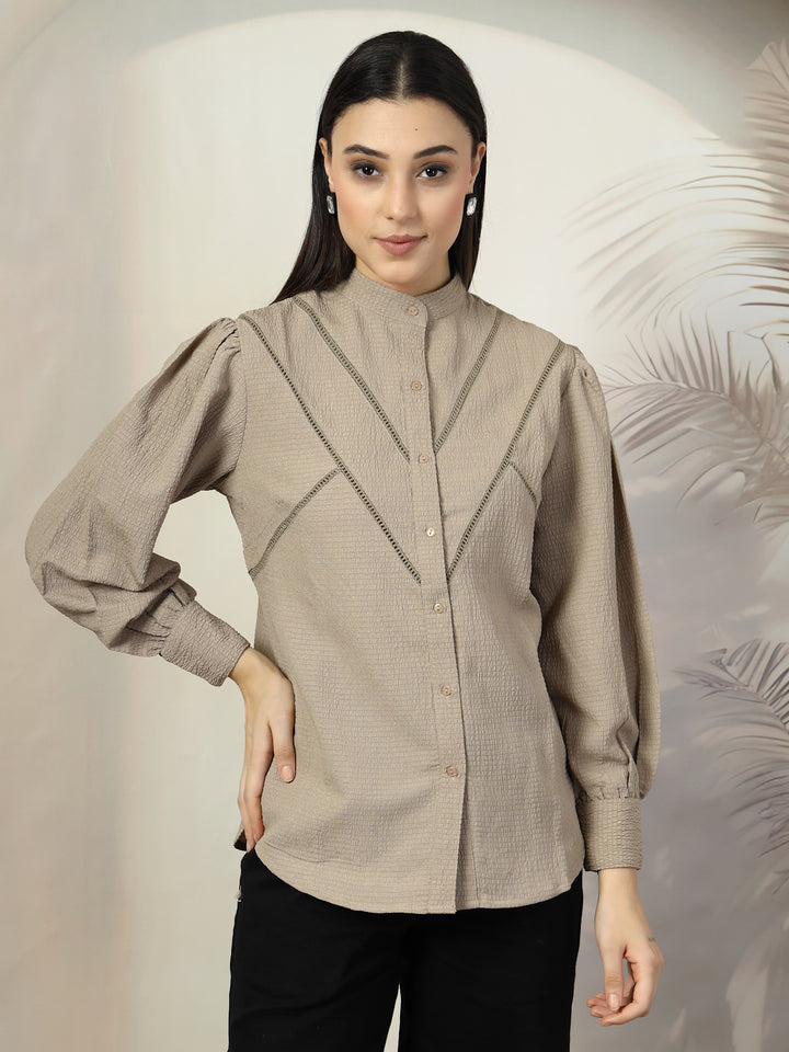 Women Standard Opaque Casual Shirt