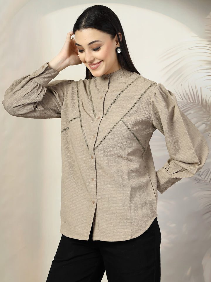 Women Standard Opaque Casual Shirt