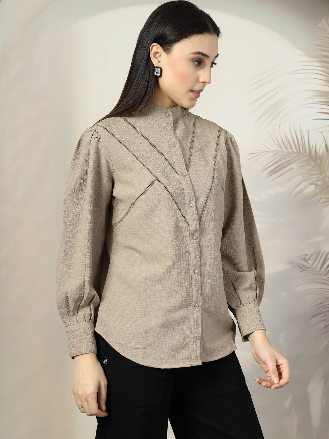 Women Standard Opaque Casual Shirt