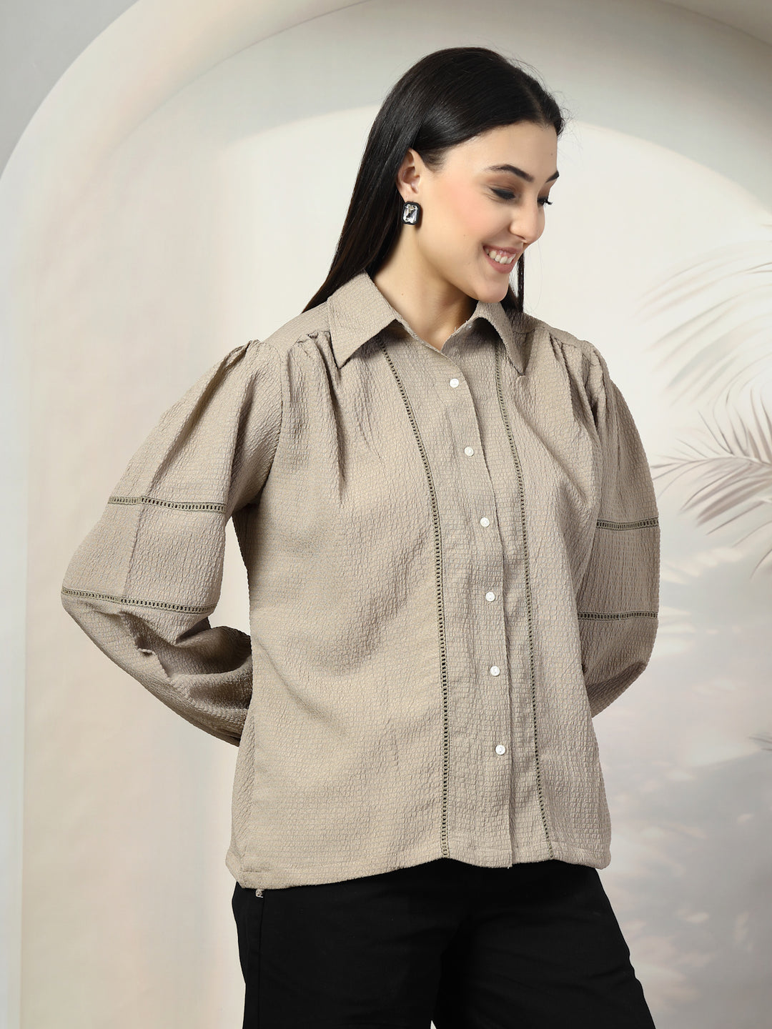 Women Standard Opaque Casual Shirt