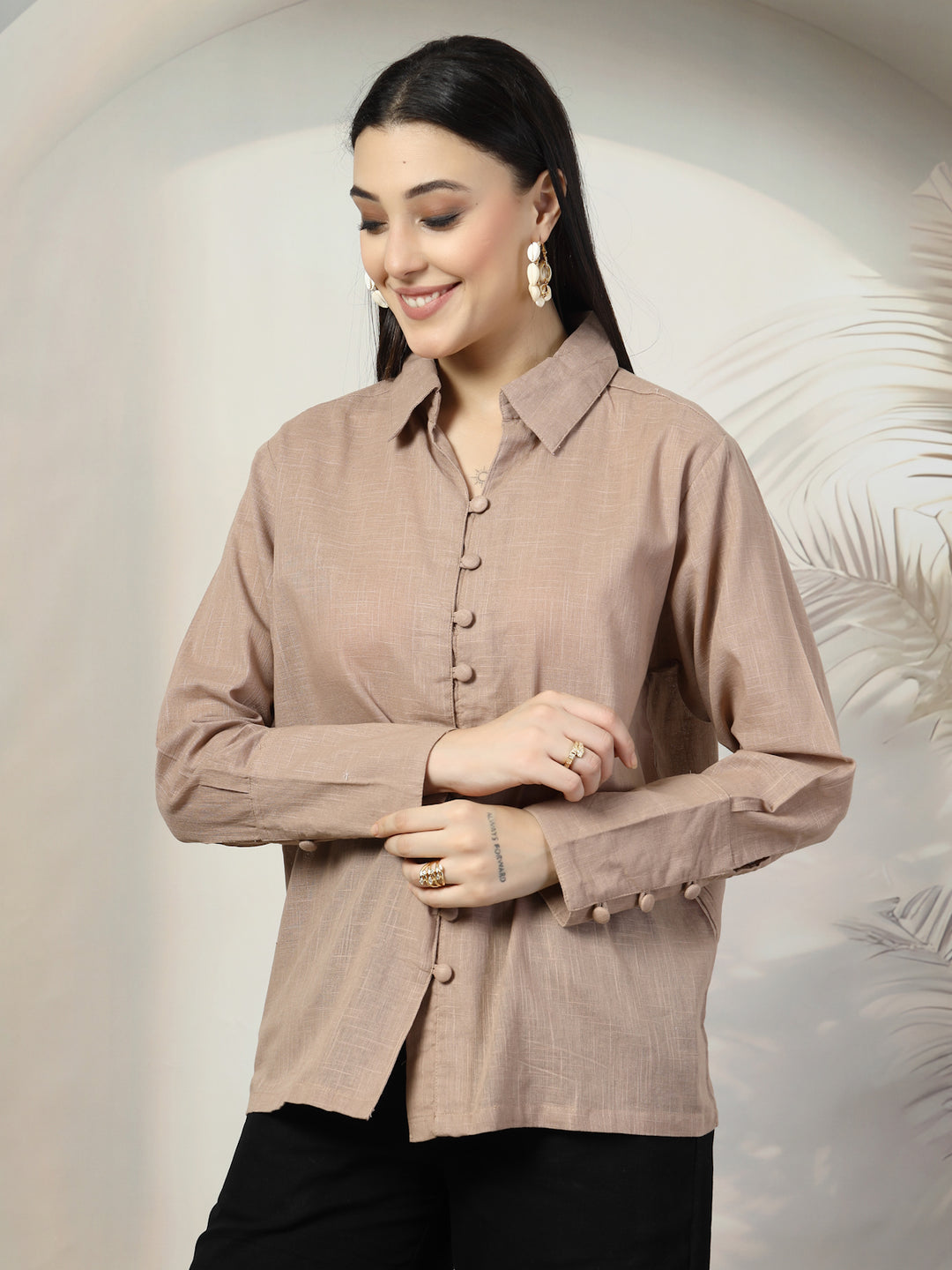 Women Standard Opaque Casual Shirt