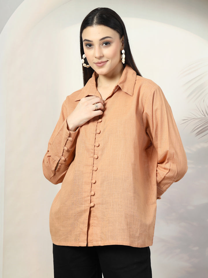 Women Standard Opaque Casual Shirt