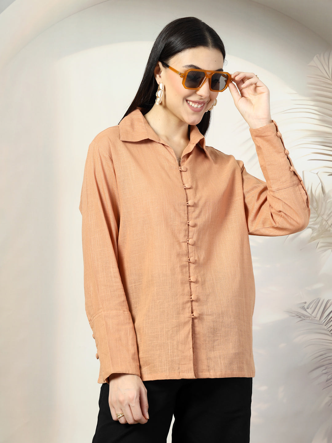 Women Standard Opaque Casual Shirt