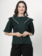 Women Opaque Casual Shirt