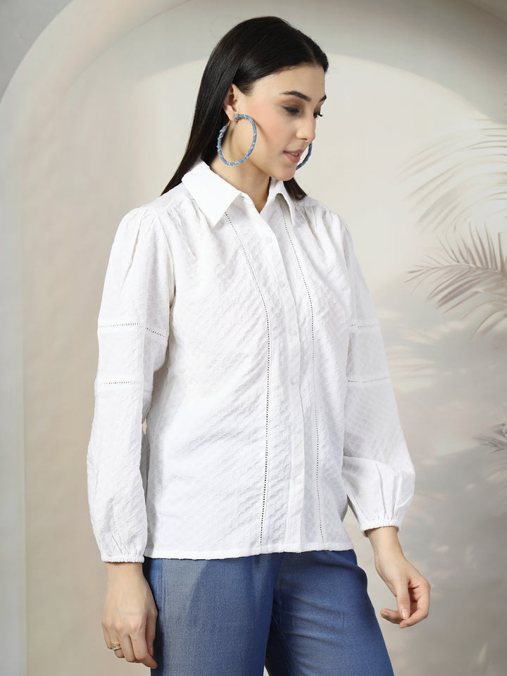 Women Standard Opaque Casual Shirt