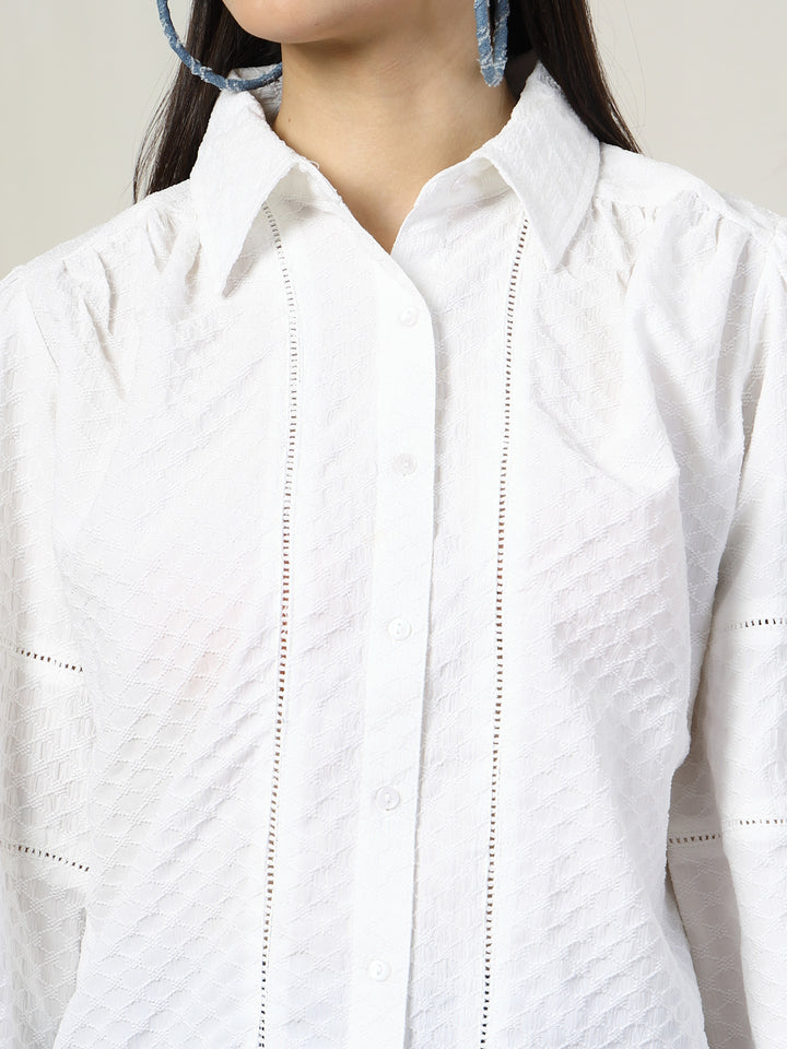 Women Standard Opaque Casual Shirt