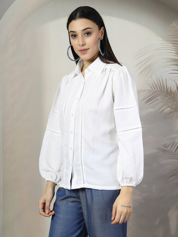 Women Standard Opaque Casual Shirt