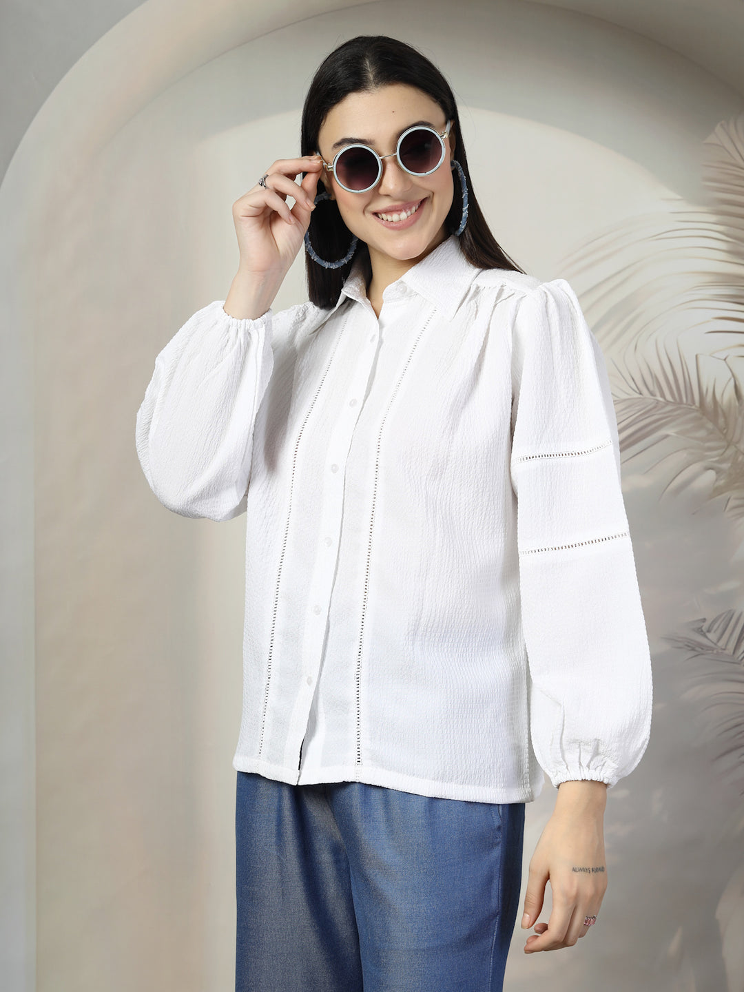 Women Standard Opaque Casual Shirt