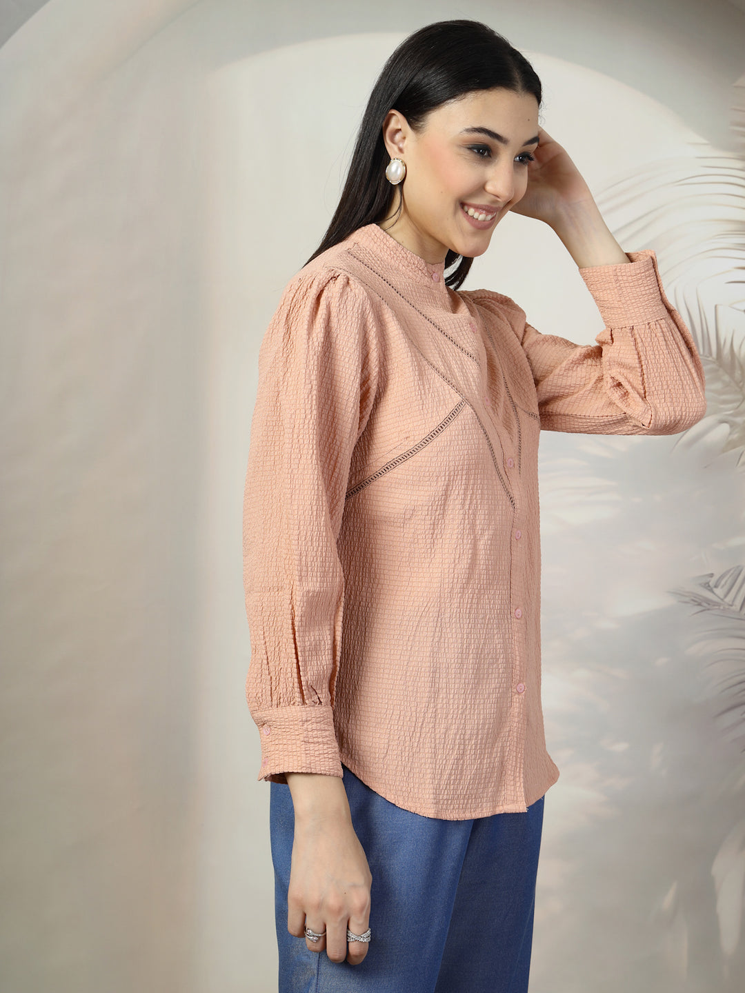 Women Standard Opaque Casual Shirt