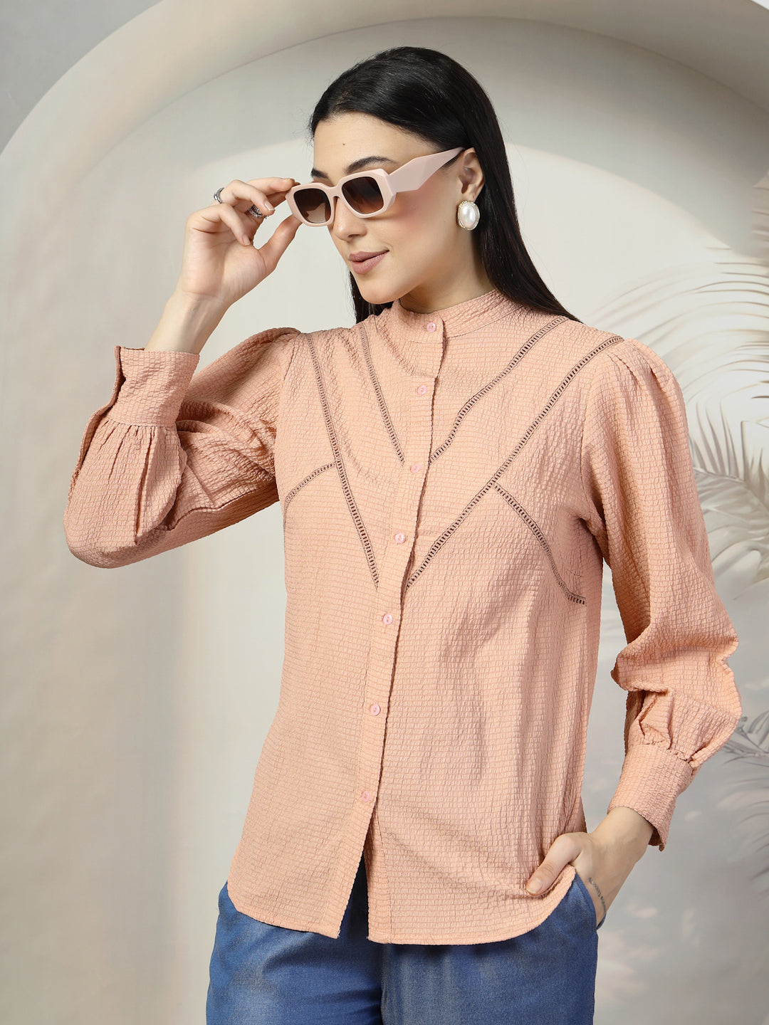 Women Standard Opaque Casual Shirt