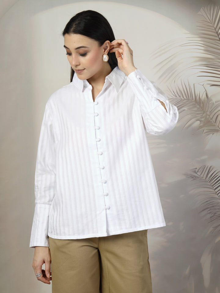 Women Standard Opaque Casual Shirt