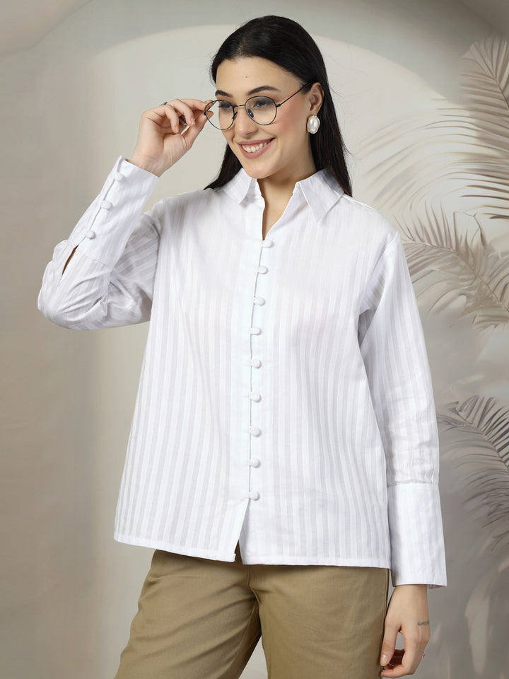 Women Standard Opaque Casual Shirt