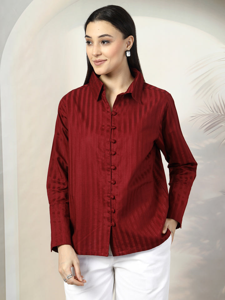 Women Standard Opaque Casual Shirt