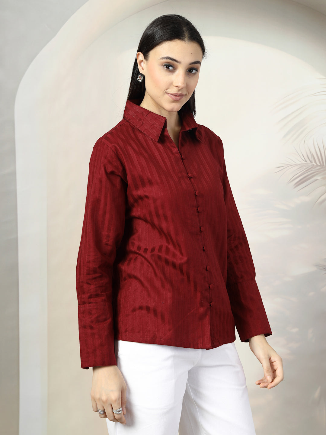 Women Standard Opaque Casual Shirt