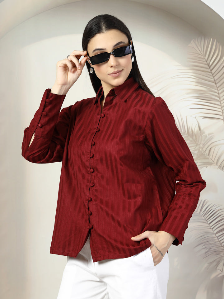 Women Standard Opaque Casual Shirt