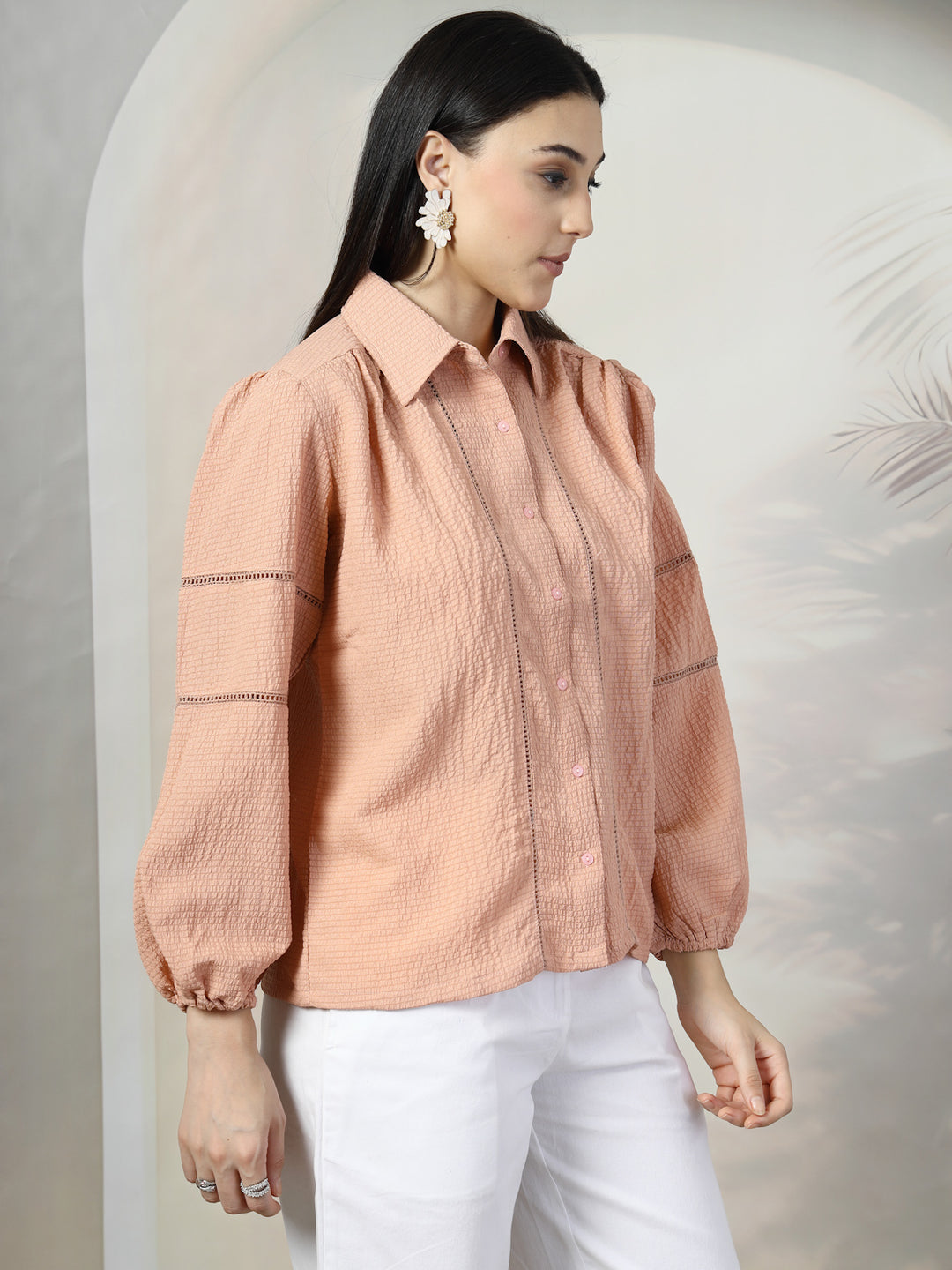 Women Standard Opaque Casual Shirt