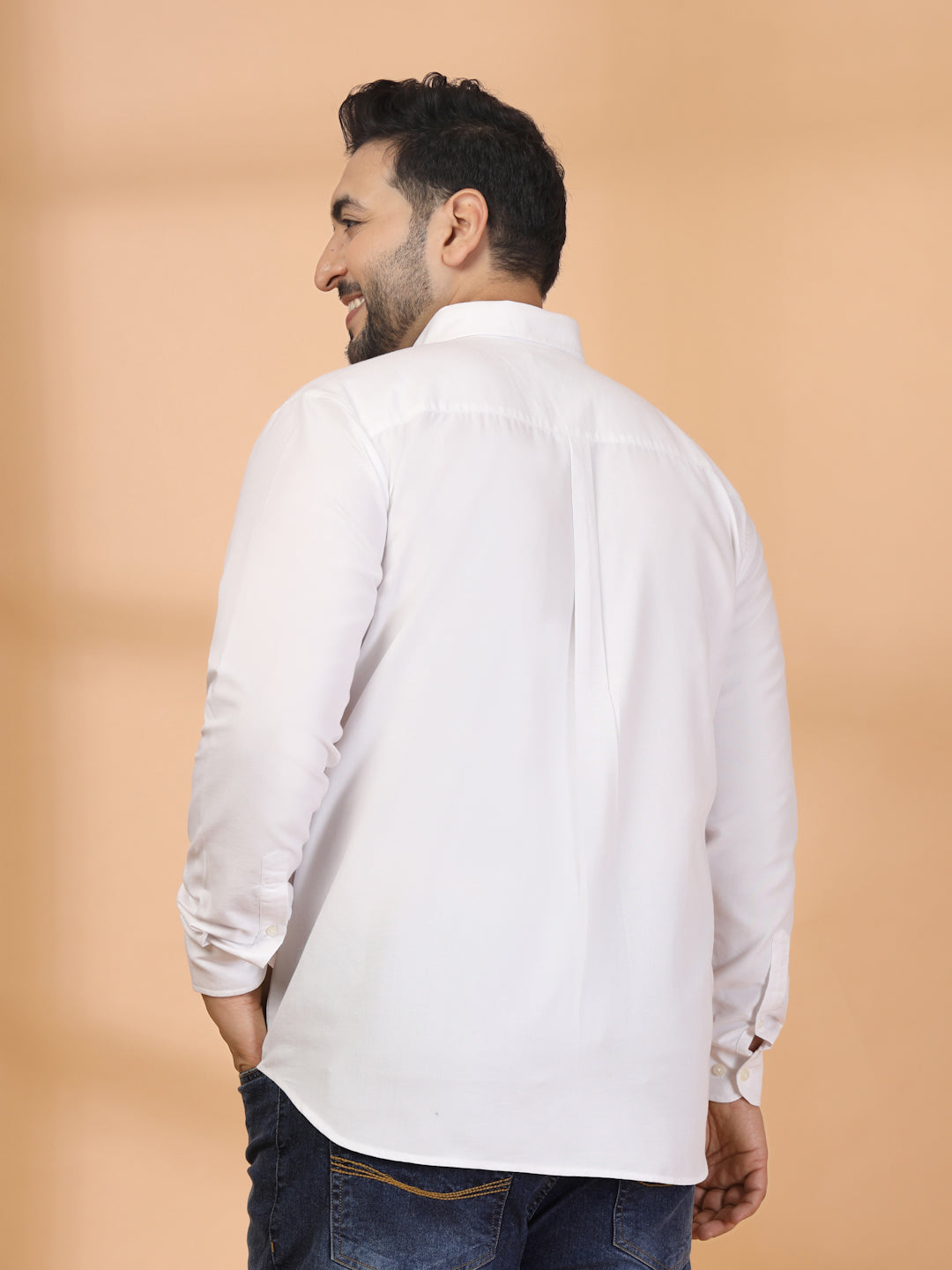 Plus Size Men Classic Casual Shirt