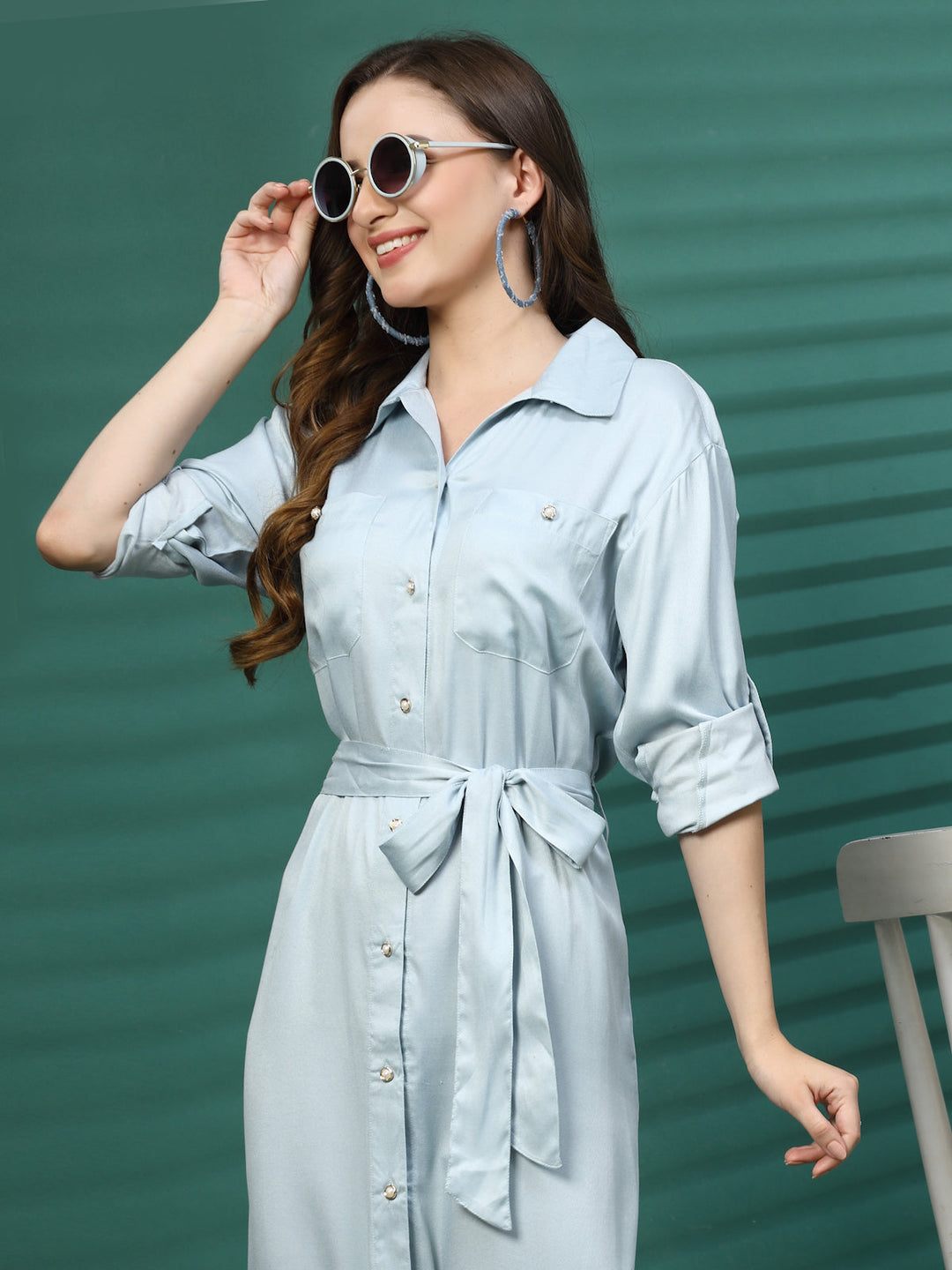 Shirt Midi Dress