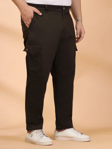Plus Size Men Cargos Trousers